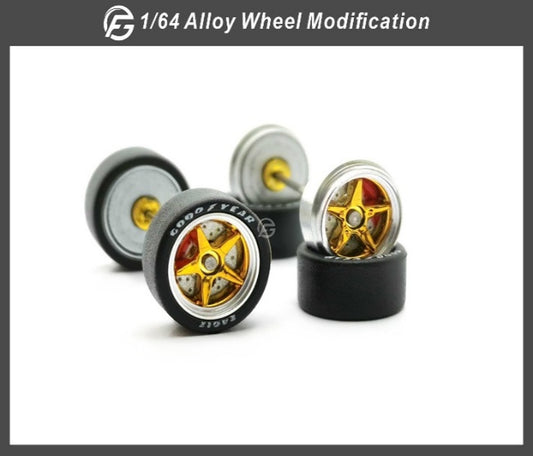 Alloy Wheel Disc Break 11.2mm Goodyear Chrome plating Model 11