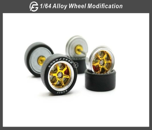 Alloy Wheel Disc Break 11.2mm Goodyear Chrome plating Model 12