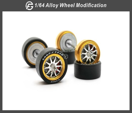 Alloy Wheel Disc Break 11.2mm Goodyear Chrome plating Model 13