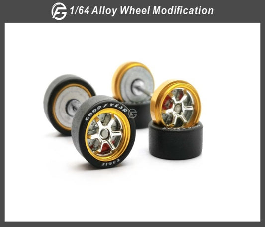 Alloy Wheel Disc Break 11.2mm Goodyear Chrome plating Model 16