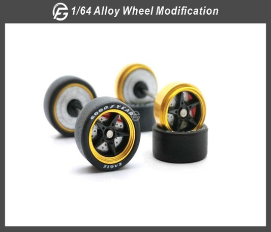 Alloy Wheel Disc Break 11.2mm Goodyear Chrome plating Model 19