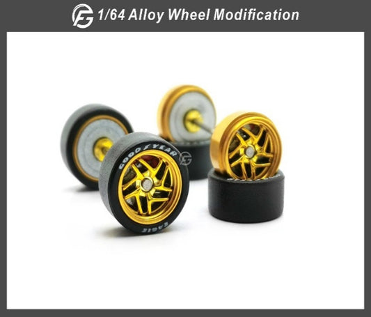 Alloy Wheel Disc Break 11.2mm Goodyear Chrome plating Model 2