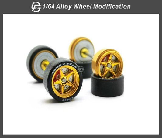 Alloy Wheel Disc Break 11.2mm Goodyear Chrome plating Model 3