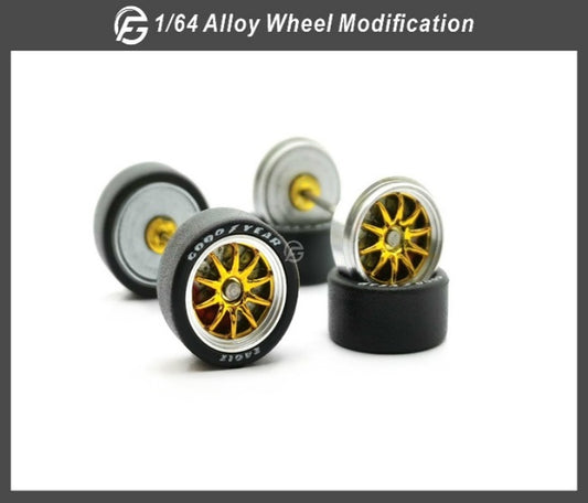 Alloy Wheel Disc Break 11.2mm Goodyear Chrome plating Model 9