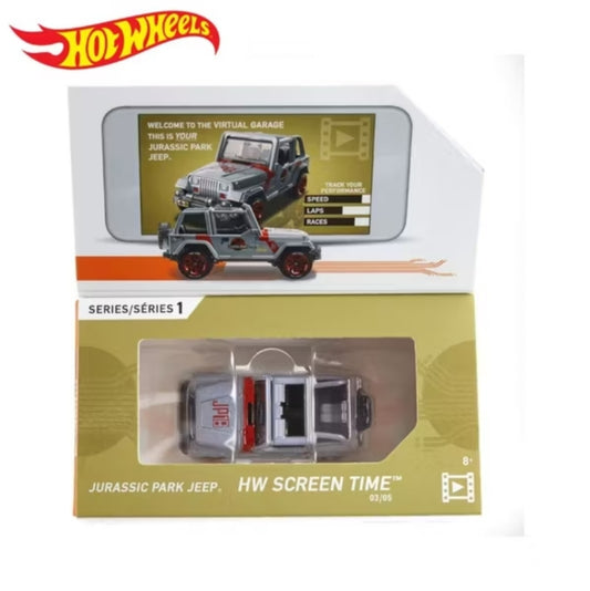 Hotwheels id jurassic park jeep
