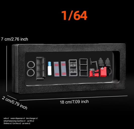 1/64 Diorama Repair tools figure