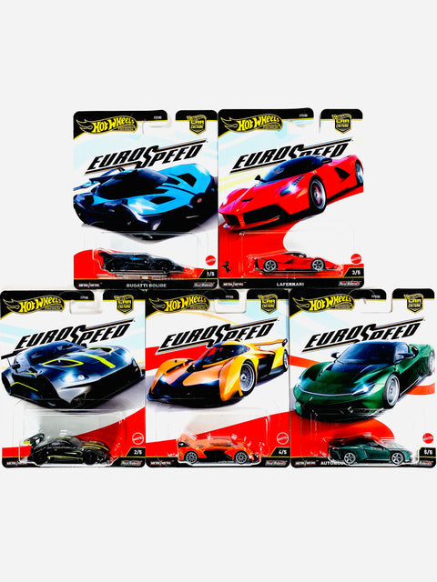 Hot Wheels Premium Euro speed set