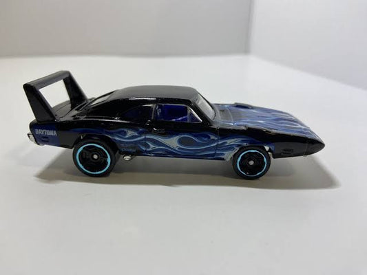 Hot Wheels 2019 Hw Flames 1/10 - '69 Dodge Charger Daytona (Black)