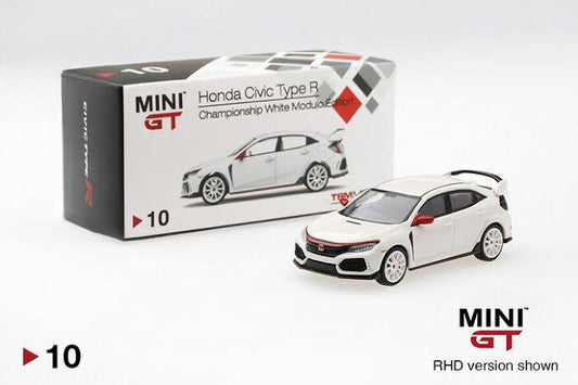 MINI GT 10 Honda Civic Type R Championship White Modulo Ed.